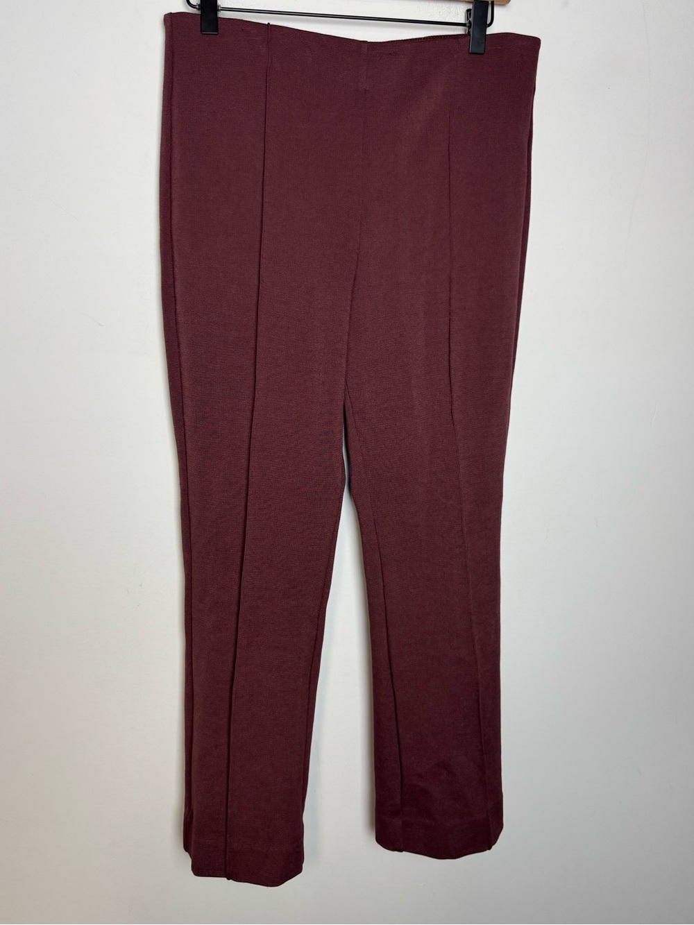 Maeve Margot Kick Flare Crop Pants Warm Brown Size M